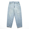 Levi's 90年代 USA製 ヴィンテージ 560 デニムパンツ ジーンズ 32 LOOSE FIT TAPERED LEG ライトブルー オレンジタブ 96年製 42560-0234