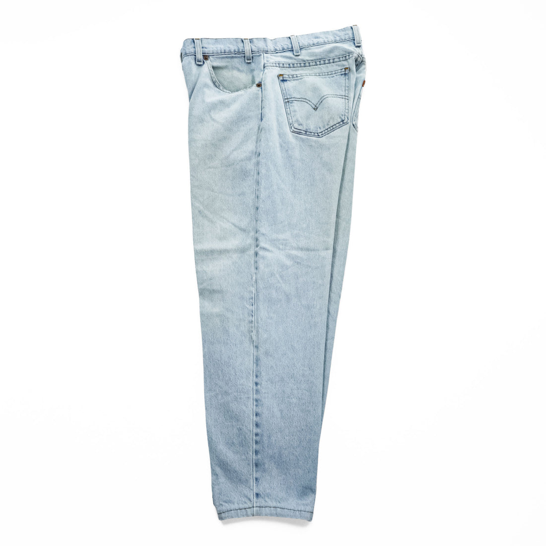Levi's 90年代 USA製 ヴィンテージ 560 デニムパンツ ジーンズ 32 LOOSE FIT TAPERED LEG ライトブルー オレンジタブ 96年製 42560-0234