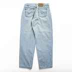 Levi's 90年代 USA製 ヴィンテージ 560 デニムパンツ ジーンズ 32 LOOSE FIT TAPERED LEG ライトブルー オレンジタブ 96年製 42560-0234