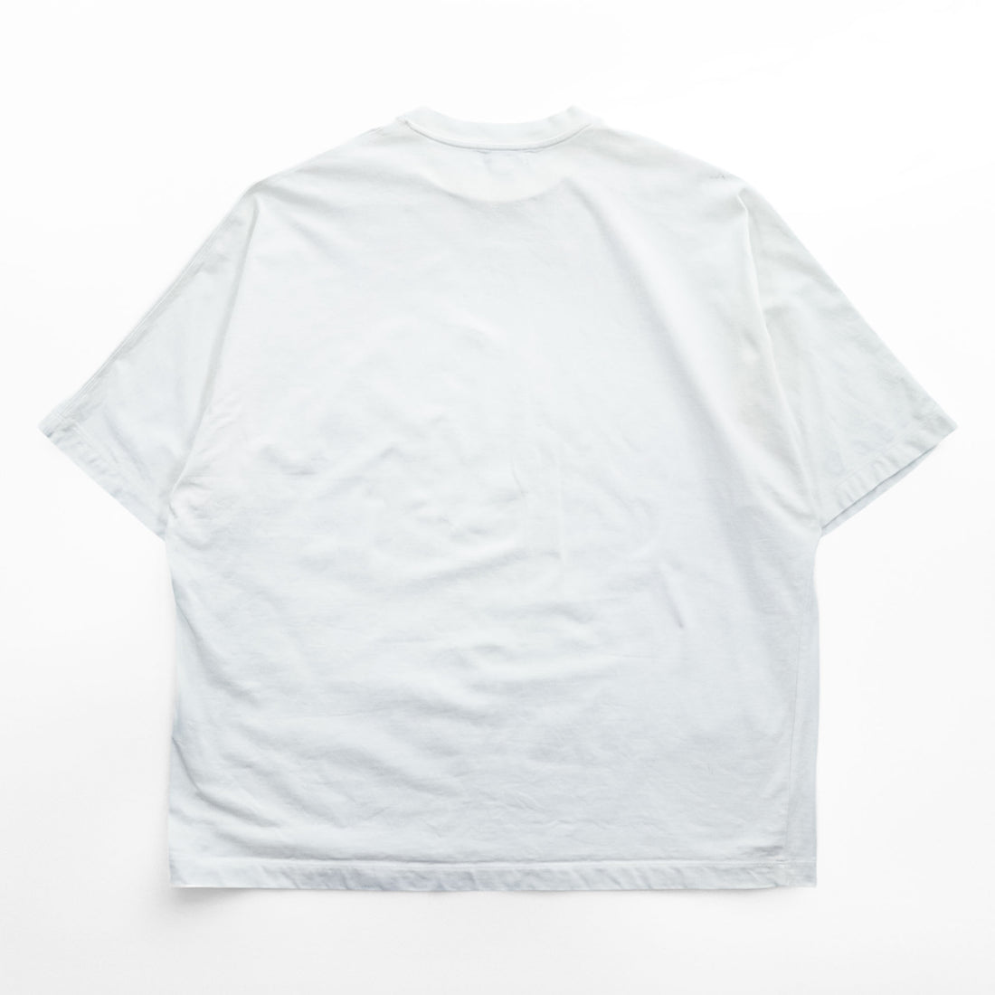 H BEAUTY & YOUTH 日本製 ワイドシルエット Tシャツ L ホワイト 1217-299-2967