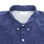 Columbia PFG バハマ BAHAMA 2 半袖 フィッシングシャツ XL ネイビー OMNI-SHADE メッシュ ベンチレーション FM7047