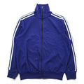 adidas 70年代 西ドイツ製 ヴィンテージ トラックジャケット ジャージ M ブルー ハイネック スタンドカラー OPTIジップ