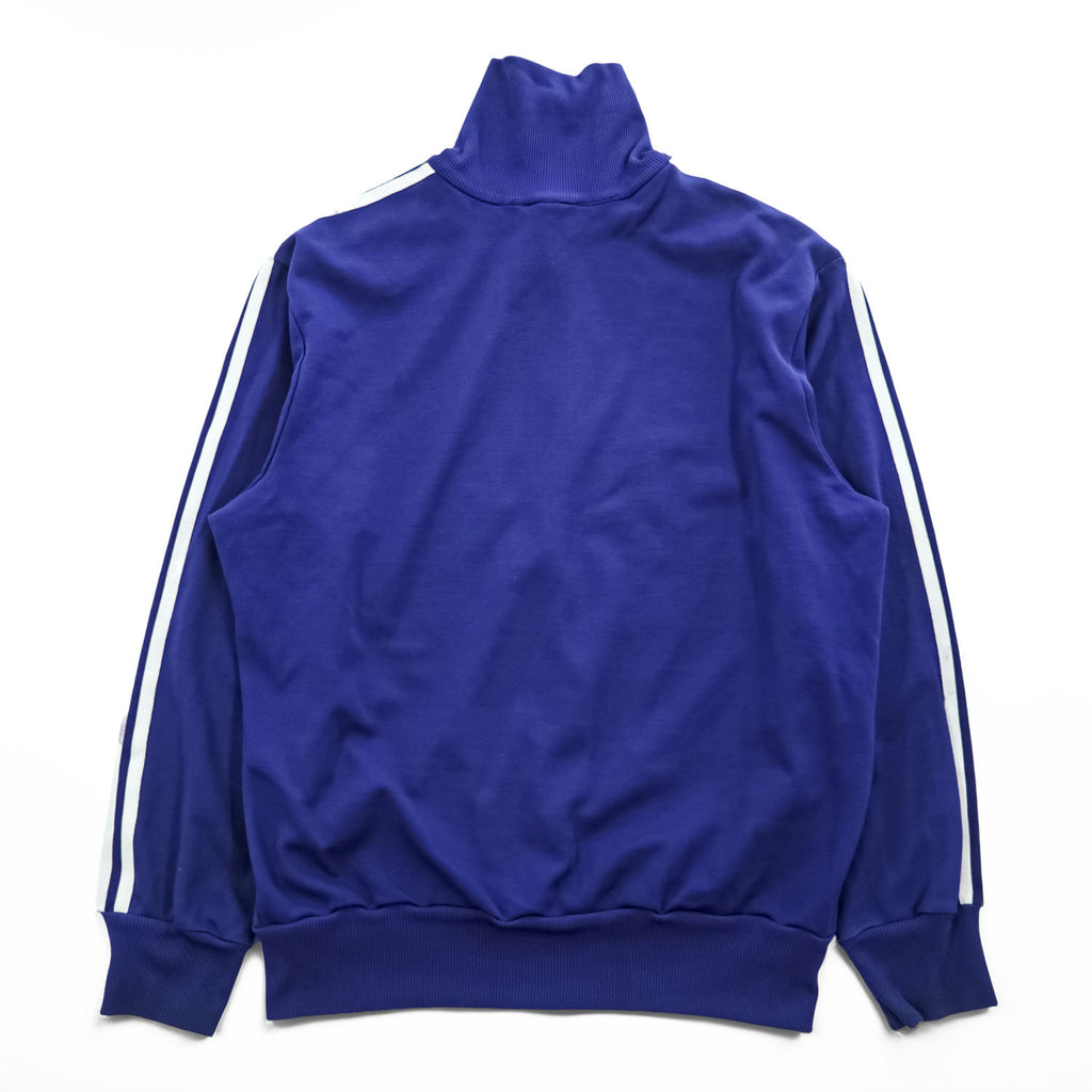 adidas 70年代 西ドイツ製 ヴィンテージ トラックジャケット ジャージ M ブルー ハイネック スタンドカラー OPTIジップ