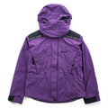 Vintage Marmot Gore-Tex 2 Ply Women's Ski Mountain Jacket Purple Black Hooded Shell Size S