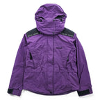 Vintage Marmot Gore-Tex 2 Ply Women's Ski Mountain Jacket Purple Black Hooded Shell Size S