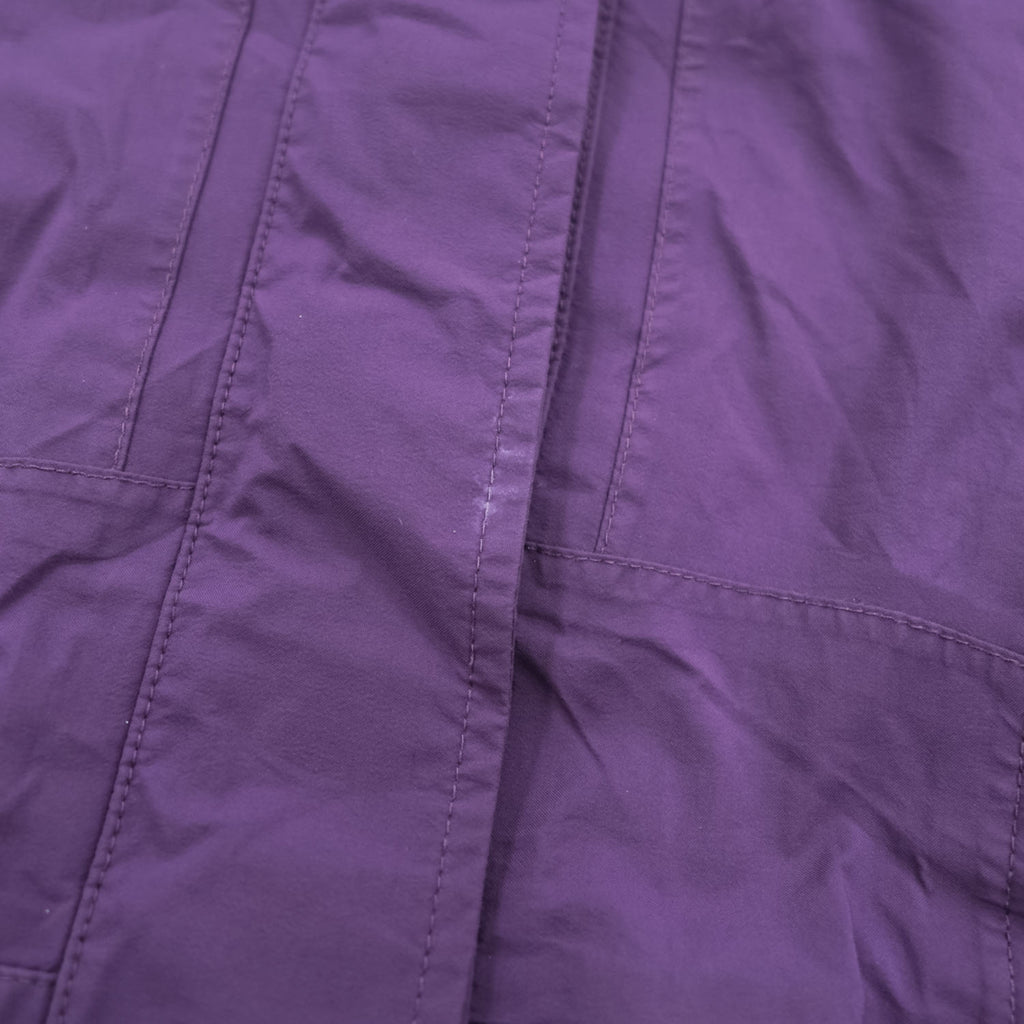 Vintage Marmot Gore-Tex 2 Ply Women's Ski Mountain Jacket Purple Black Hooded Shell Size S