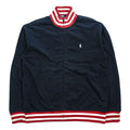 Polo Ralph Lauren 90年代 ジップアップ スウェットジャケット M ダークネイビー リブライン
