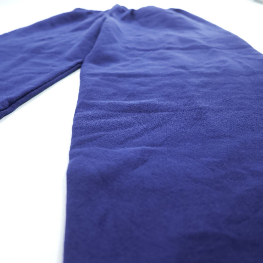 FRUIT OF THE LOOM 90年代 USA製 ヴィンテージ スウェットパンツ L ネイビー 50/50 裏起毛 ワイド