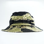BUZZ RICKSON'S 日本製 タイガー カモ ブーニーハット GOLD TIGER CAMOUFLAGE BONNIE HAT BR02791 未使用品