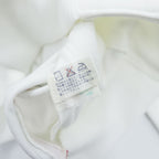 FRED PERRY 80s Vintage Made in Japan Jersey Track Jacket L White Embroidered Logo