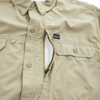 Patagonia 00年代 ヴィンテージ 半袖シャツ XL メッシュ裏地 リップストップ SOL PATROL SHIRT UPF 30 速乾性 54231