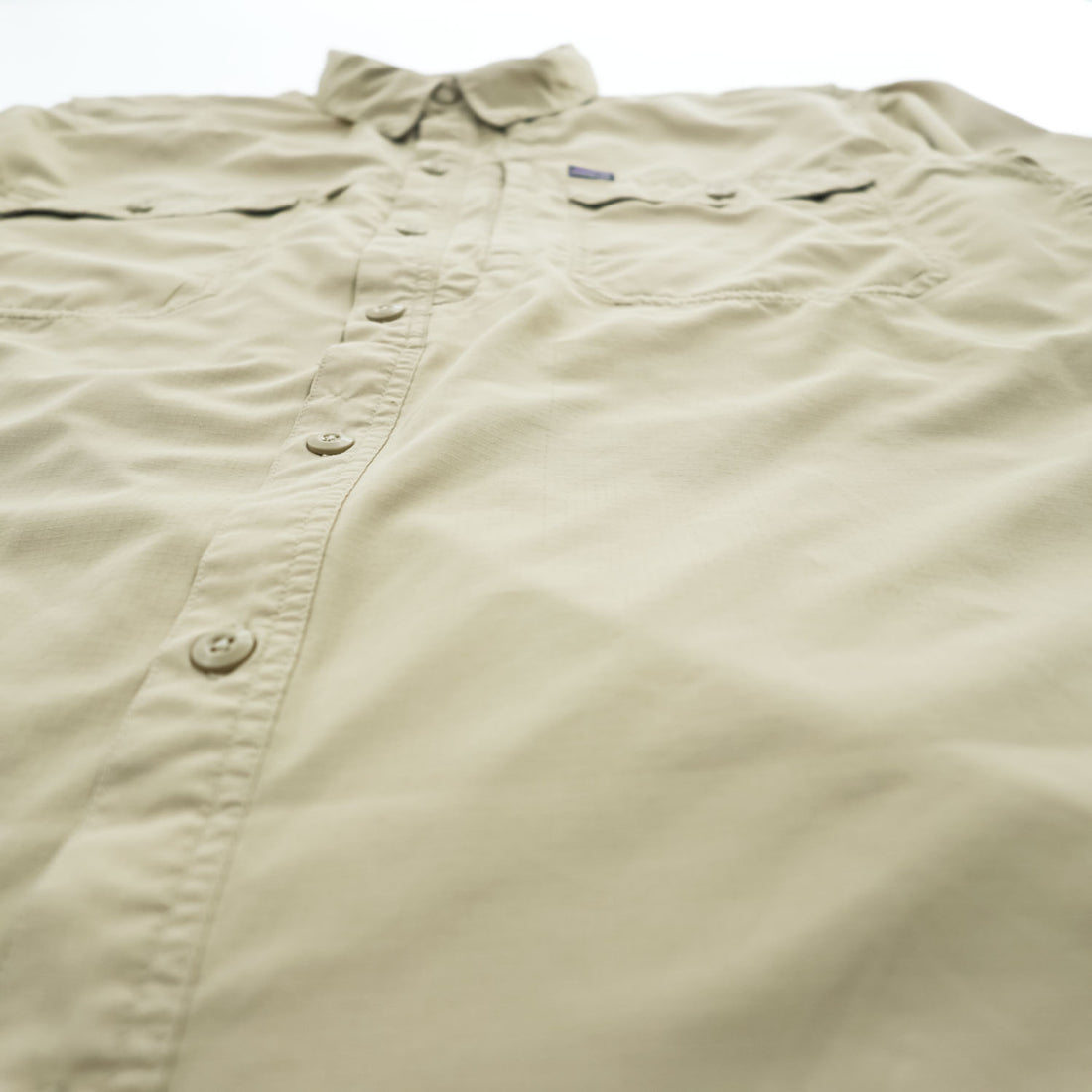 Patagonia 00年代 ヴィンテージ 半袖シャツ XL メッシュ裏地 リップストップ SOL PATROL SHIRT UPF 30 速乾性 54231