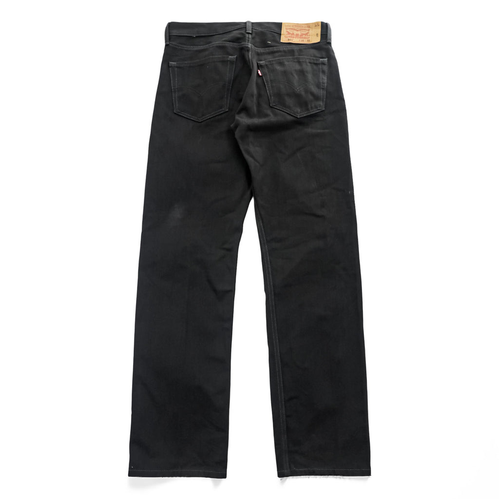 Levi's 501 ブラック デニムパンツ ジーンズ W32 L32 ボタンフライ ストレート 005011163