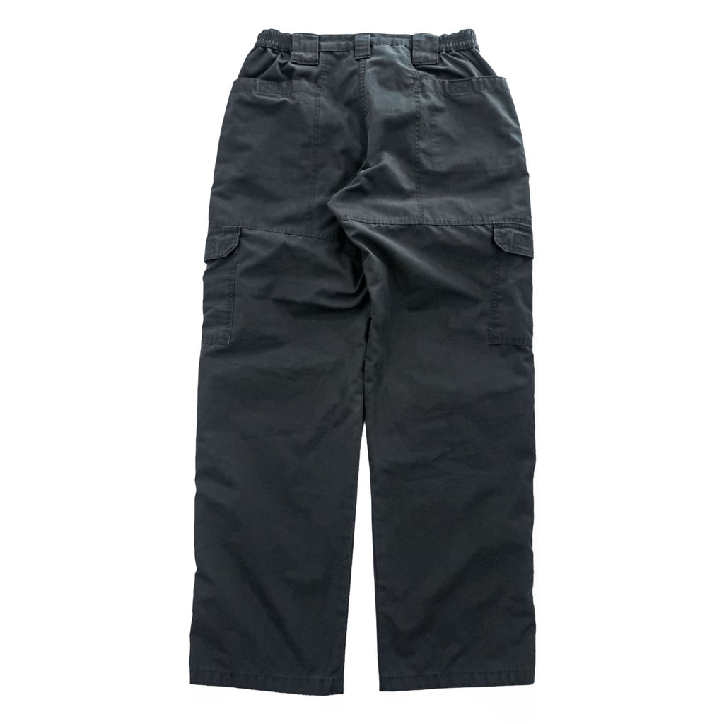 PROPPER タクティカル カーゴパンツ ブラック リップストップ 65/35 ポリコットン ダブルニー W34 L32