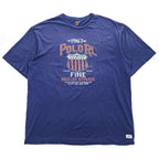 Polo Ralph Lauren グラフィック プリント Tシャツ XL ブルー ネイビー ビッグサイズ