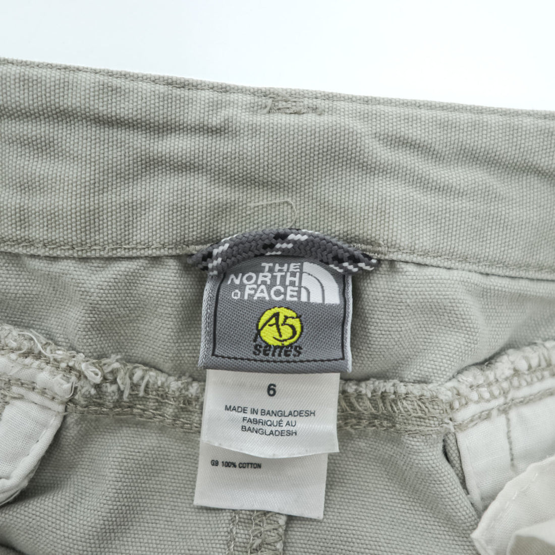 THE NORTH FACE A5シリーズ アウトドア カーゴスカート S ベージュ ダック キャンバス
