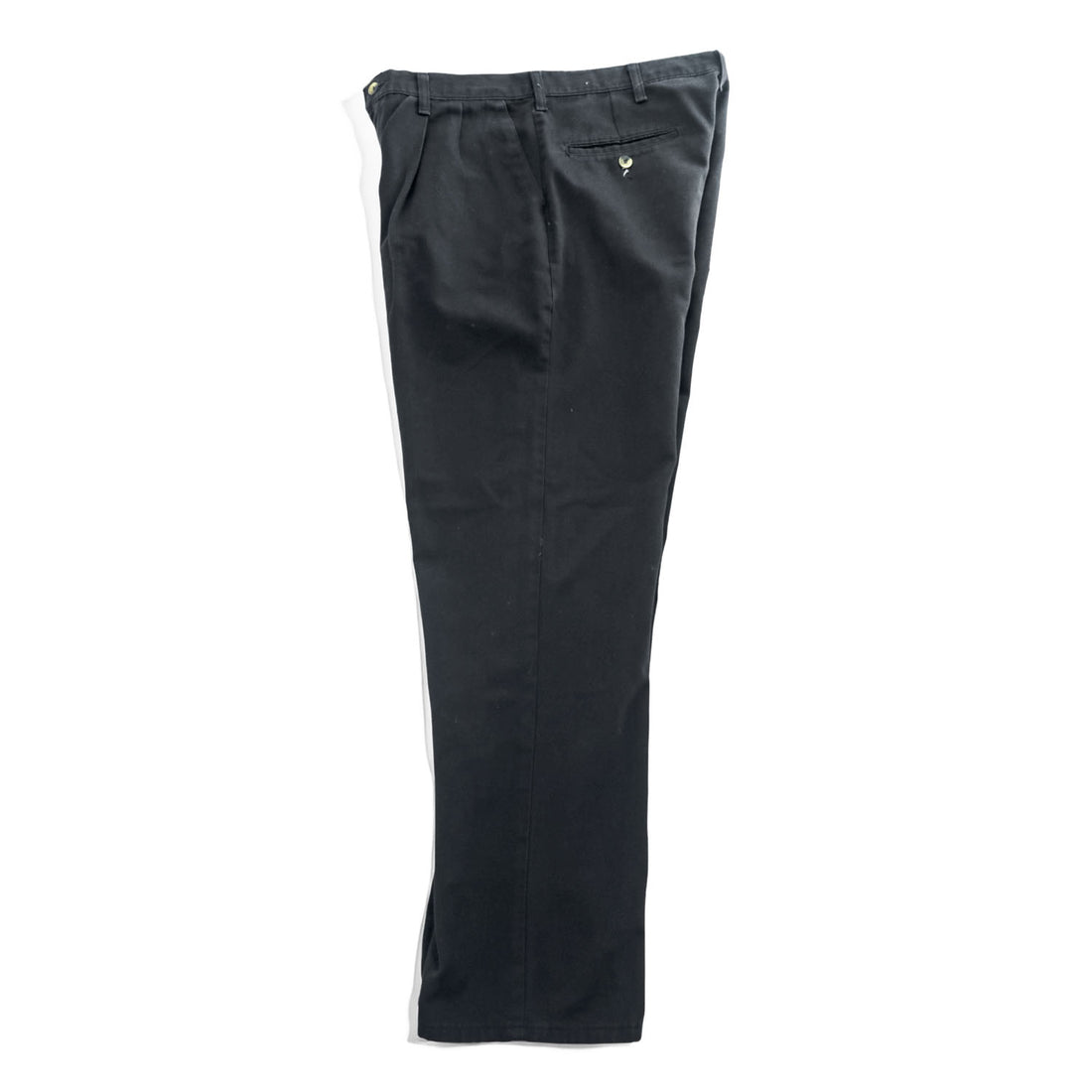 LEGENDARY GOLD KHAKIS 00年代 ヴィンテージ チノパンツ スラックス L ブラック 2タック プリーツ  67500BL