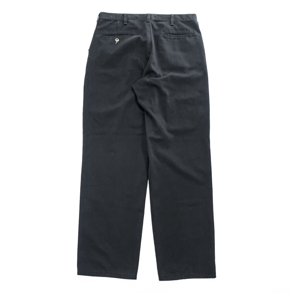 LEGENDARY GOLD KHAKIS 00年代 ヴィンテージ チノパンツ スラックス L ブラック 2タック プリーツ  67500BL