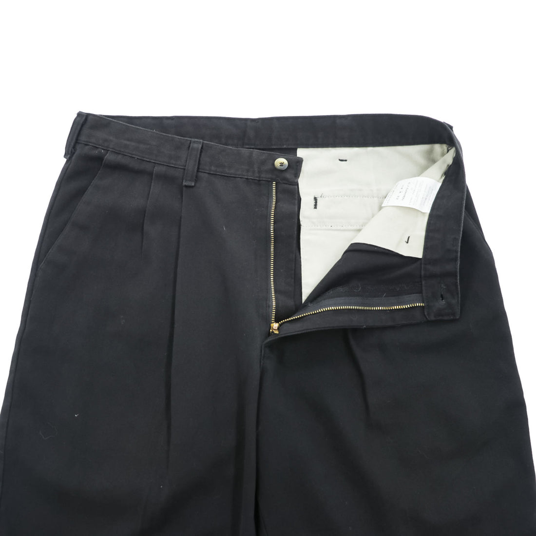 LEGENDARY GOLD KHAKIS 00年代 ヴィンテージ チノパンツ スラックス L ブラック 2タック プリーツ  67500BL