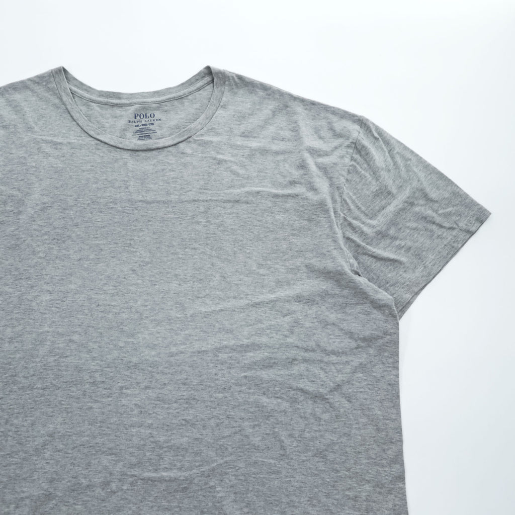 Polo Ralph Lauren ビッグサイズ 短丈 Tシャツ XL グレー スモールポニー ロゴ 刺繍 CLASSIC FIT
