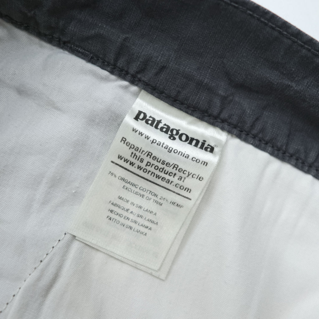Patagonia オーガニックコットン ヘンプショーツ Lightweight All-Wear Hemp Shorts ショートパンツ L グレー 6インチ 57756