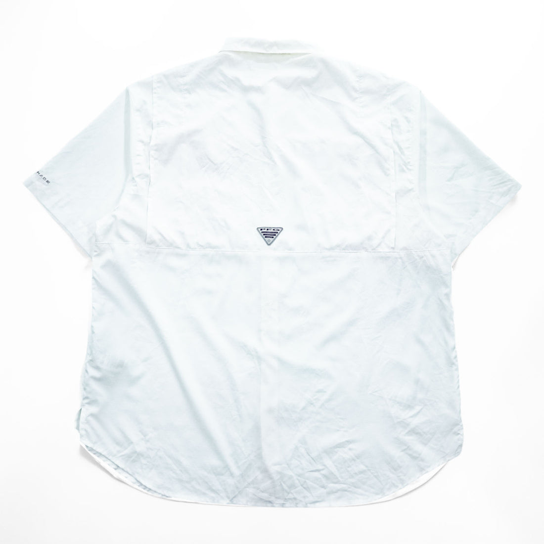 Columbia PFG TAMIAMI 2 半袖 フィッシングシャツ XL ホワイト メッシュ リップストップ OMNI-WICK 吸湿速乾 ボタンダウン FM7266