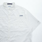 Columbia PFG TAMIAMI 2 半袖 フィッシングシャツ XL ホワイト メッシュ リップストップ OMNI-WICK 吸湿速乾 ボタンダウン FM7266