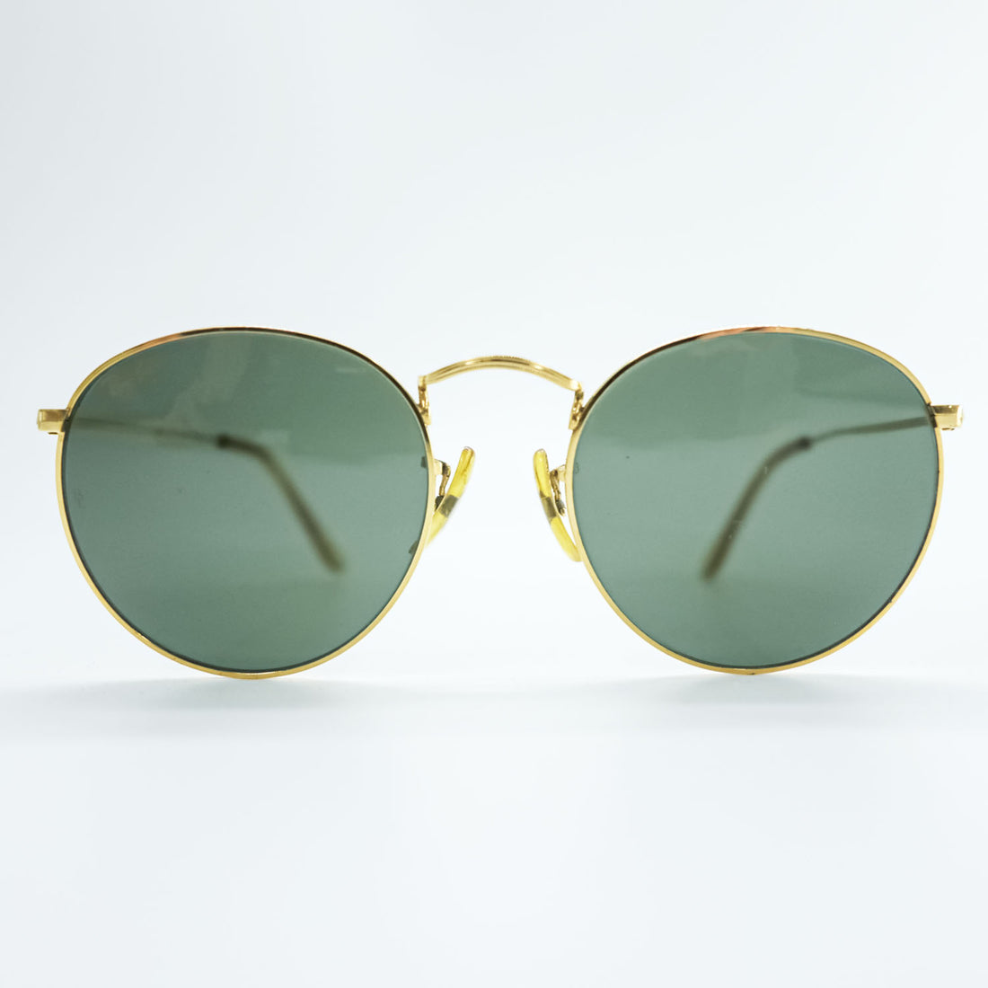 Ray-Ban 90年代 USA製 ボシュロム社 B&L ヴィンテージ ROUND METAL ラウンドメタル サングラス ゴールド
