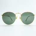 Ray-Ban 90年代 USA製 ボシュロム社 B&L ヴィンテージ ROUND METAL ラウンドメタル サングラス ゴールド
