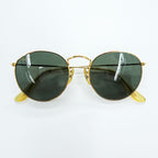 Ray-Ban 90年代 USA製 ボシュロム社 B&L ヴィンテージ ROUND METAL ラウンドメタル サングラス ゴールド