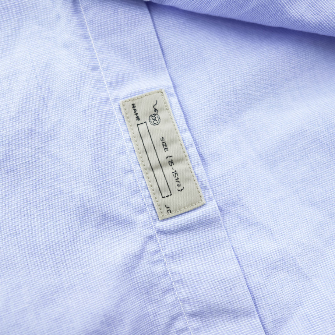 J.CREW 2-PLY 100% コットン 長袖 ボタンダウンシャツ M ライトブルー COTTON