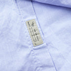 J.CREW 2-PLY 100% コットン 長袖 ボタンダウンシャツ M ライトブルー COTTON