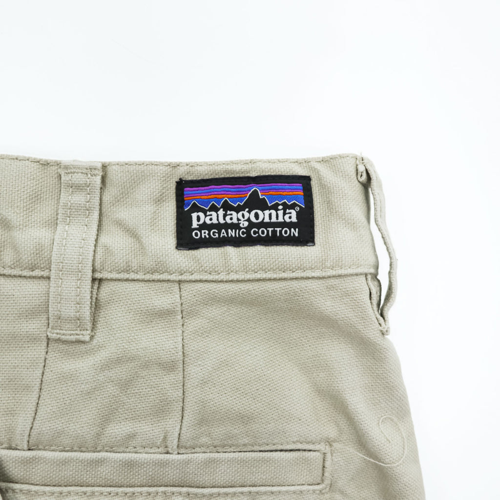 Patagonia スタンドアップショーツ Stand Up Shorts 5インチ オーガニックコットン キャンバス ショートパンツ S ベージュ ダック地 57221