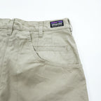 Patagonia スタンドアップショーツ Stand Up Shorts 5インチ オーガニックコットン キャンバス ショートパンツ S ベージュ ダック地 57221