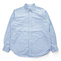 MOAT SURF & TAILOR 長袖 オックスフォード シャツ M サックスブルー ボタンダウン 胸ポケット