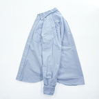 MOAT SURF & TAILOR 長袖 オックスフォード シャツ M サックスブルー ボタンダウン 胸ポケット