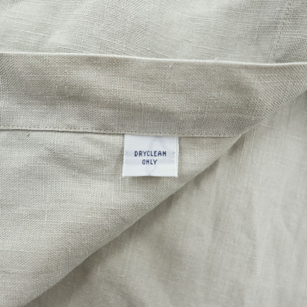 Ralph Lauren 90年代 ヴィンテージ BLAKE 半袖 リネン シャツ L ベージュ 麻100% スモールポニー ロゴ 刺繍