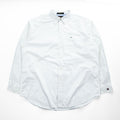 TOMMY HILFIGER 90年代 ヴィンテージ 長袖 オックスフォード シャツ XL ホワイト ボタンダウン