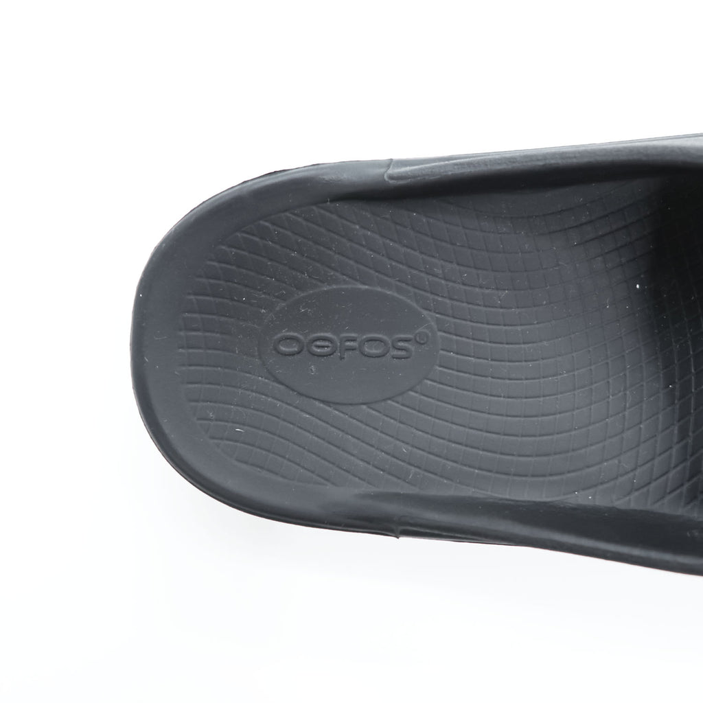 OOFOS ウーアー OOahh リカバリー スライド サンダル 28cm ブラック
