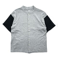 OLD FASHION BRAND 90年代 USA製 ヴィンテージ 半袖 ベースボールシャツ M グレー ブラック
