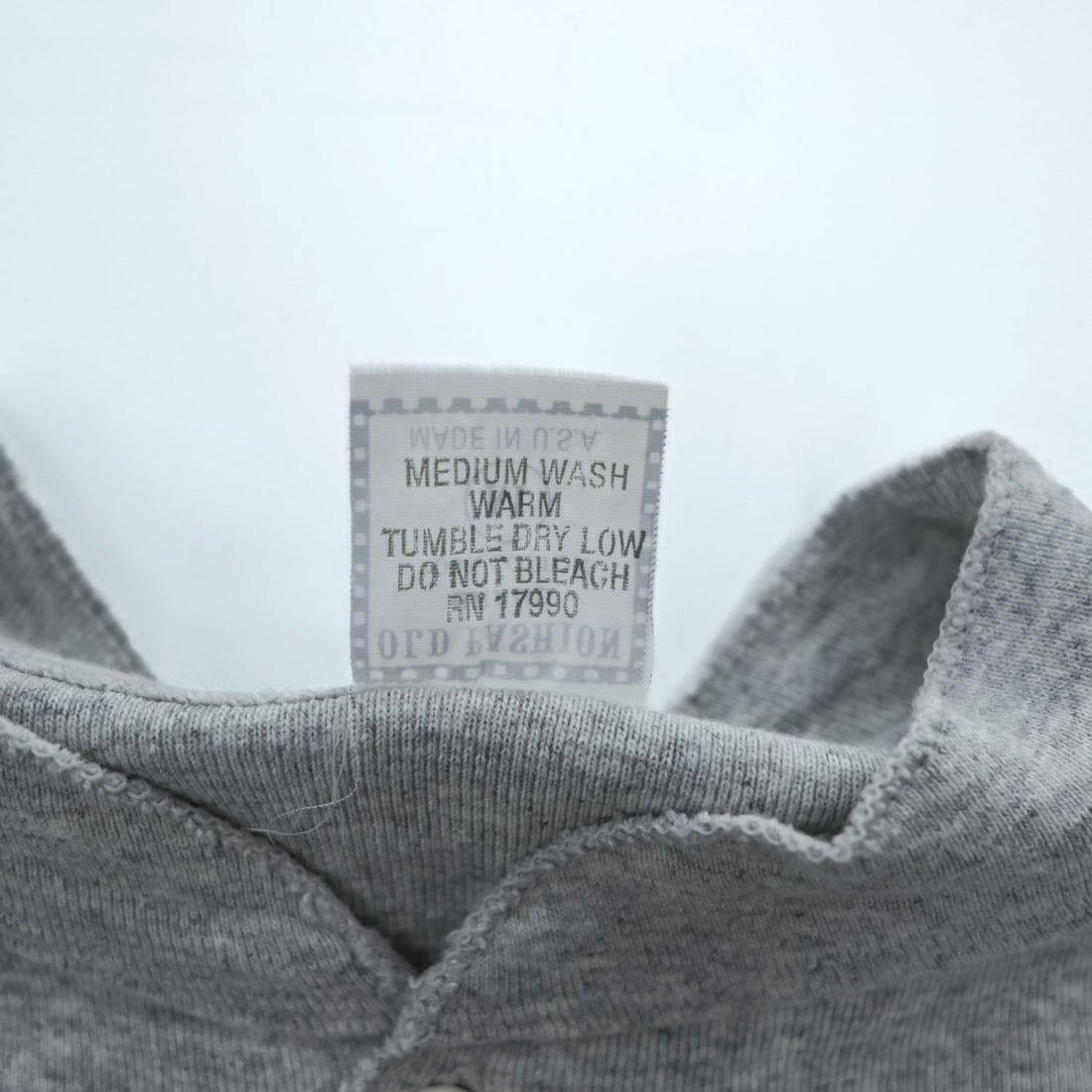 OLD FASHION BRAND 90年代 USA製 ヴィンテージ 半袖 ベースボールシャツ M グレー ブラック
