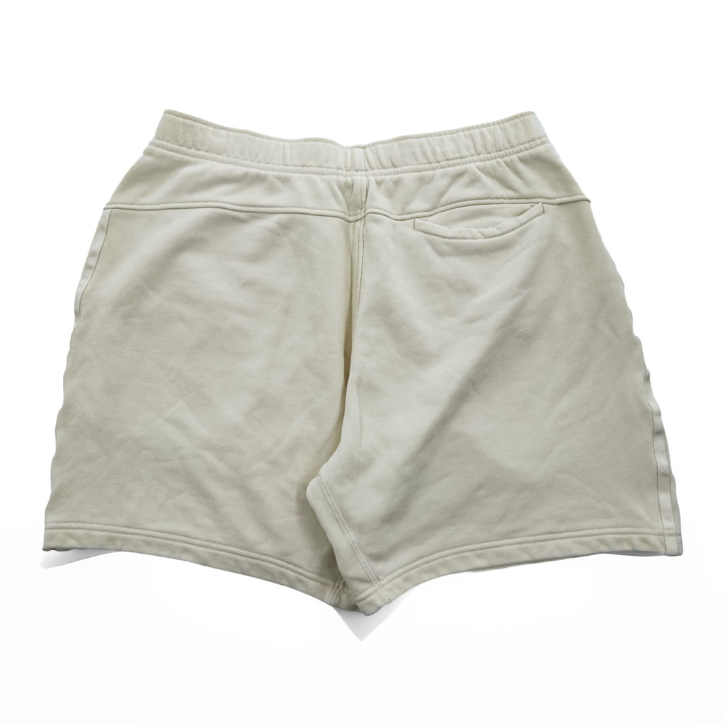 adidas KUE44 IT0917 3-Stripes Sweat Shorts Ivory Cotton Fleece Shorts Asia XL Made in Vietnam