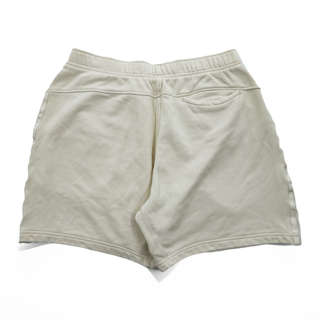 adidas KUE44 IT0917 3-Stripes Sweat Shorts Ivory Cotton Fleece Shorts Asia XL Made in Vietnam