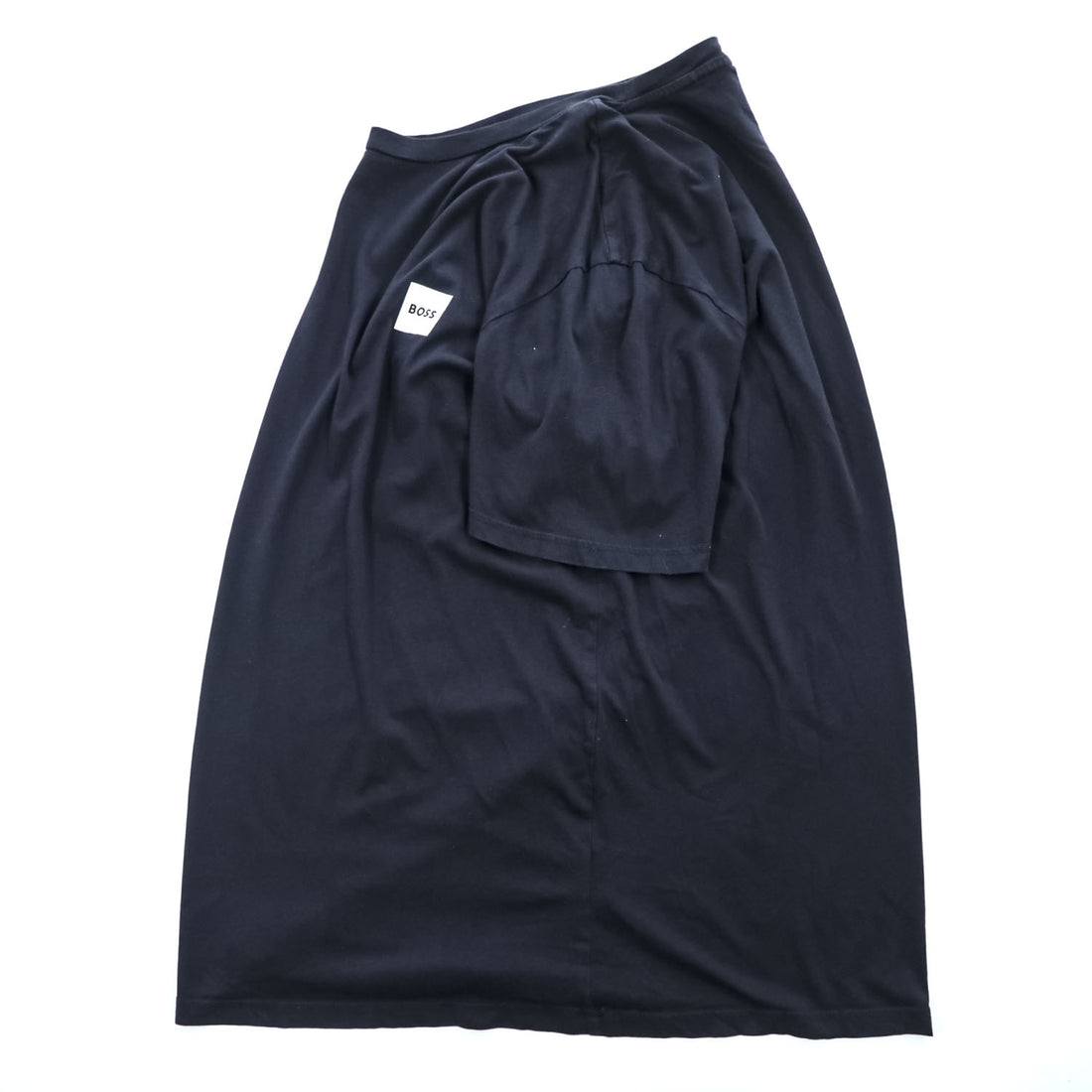HUGO BOSS クルーネック Tシャツ XXL ブラック ワンポイントロゴ コットン