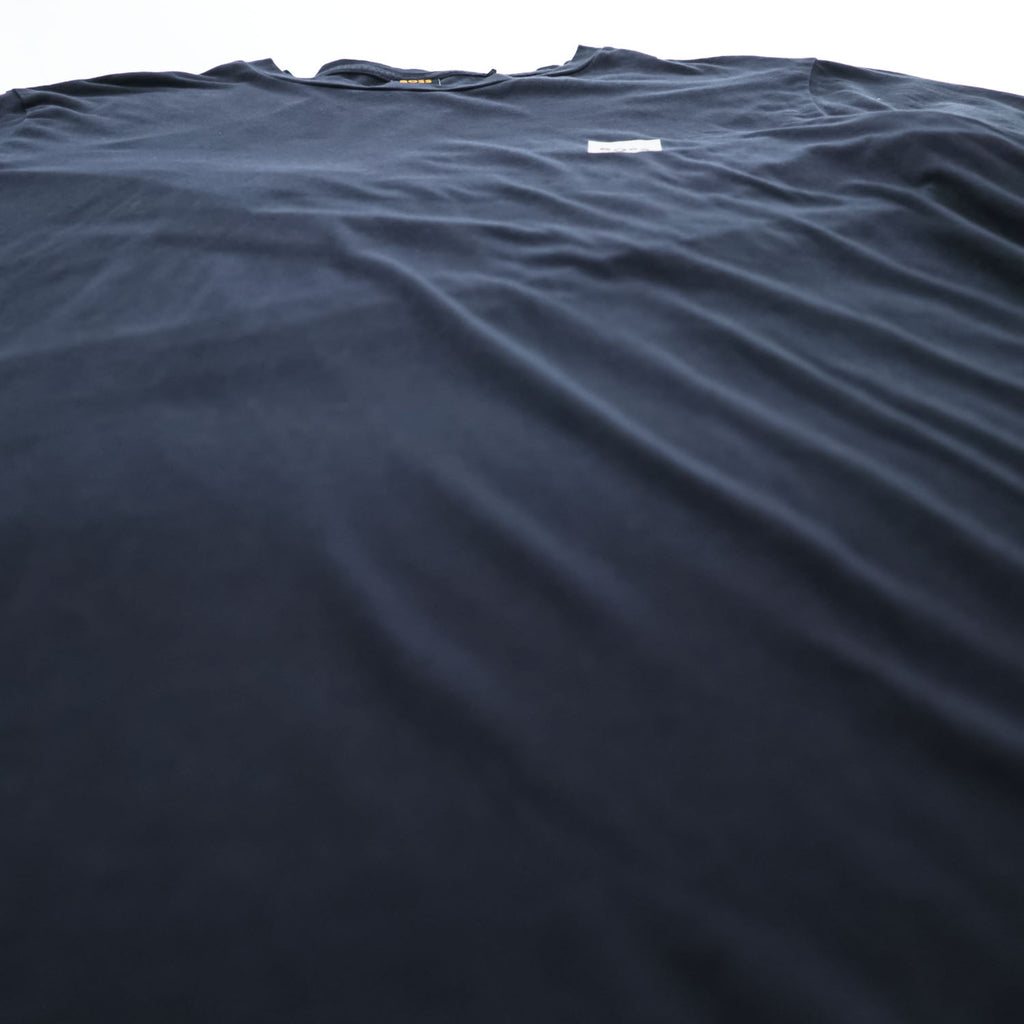 HUGO BOSS クルーネック Tシャツ XXL ブラック ワンポイントロゴ コットン