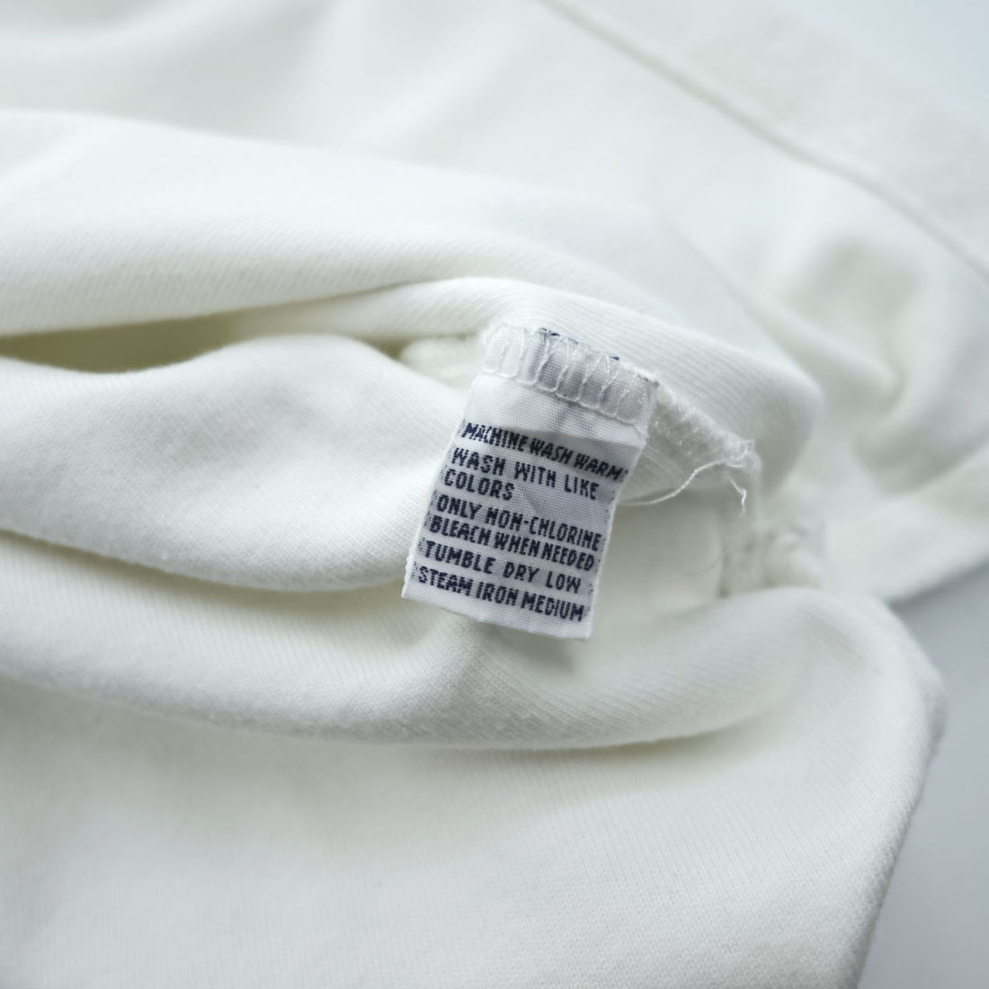 Polo Ralph Lauren 90年代 ヴィンテージ パイル地 ポロシャツ L ホワイト スモールポニー ロゴ 刺繍