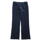 Wrangler 90年代 ヴィンテージ USA製 ランチャー ドレス ジーンズ フレアパンツ L ダークネイビー ブーツカット センタープレス 82NV