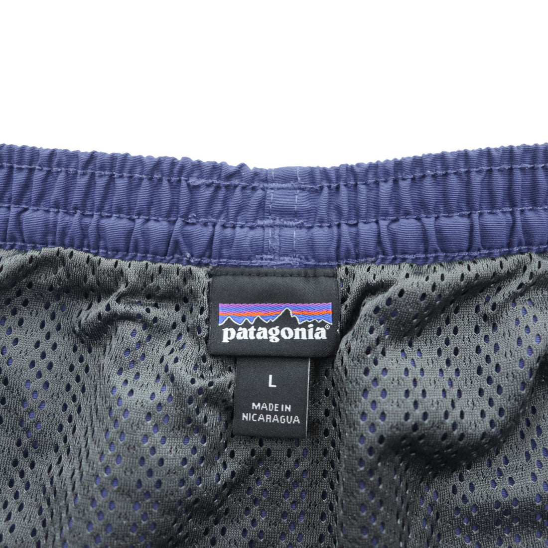 Patagonia ショートパンツ ハーフパンツ L ネイビー バギーズロング 7インチ 58034