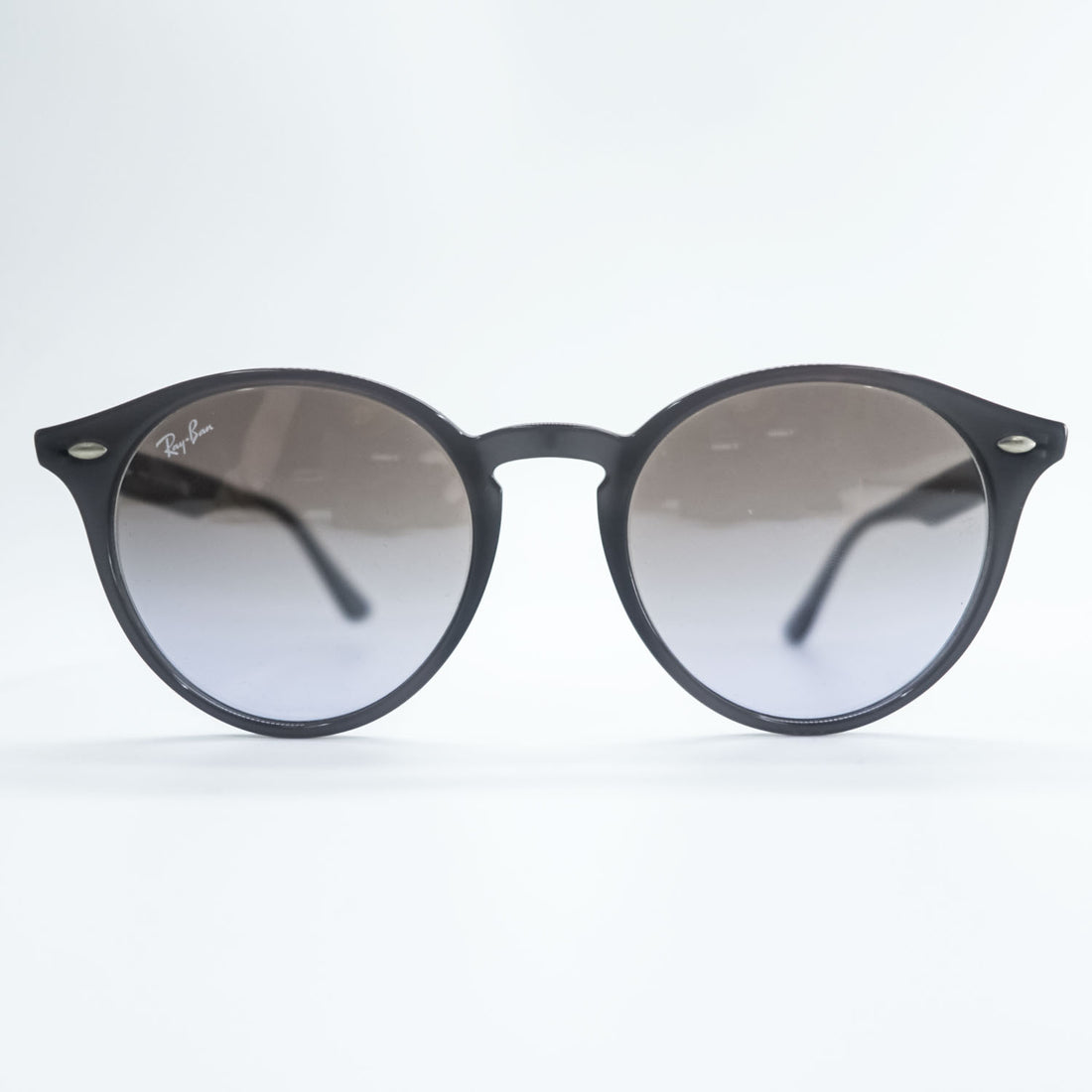 Ray-Ban ラウンド ボストン サングラス グレー RB2180-F 6230/94 51_20 150 2N イタリア製