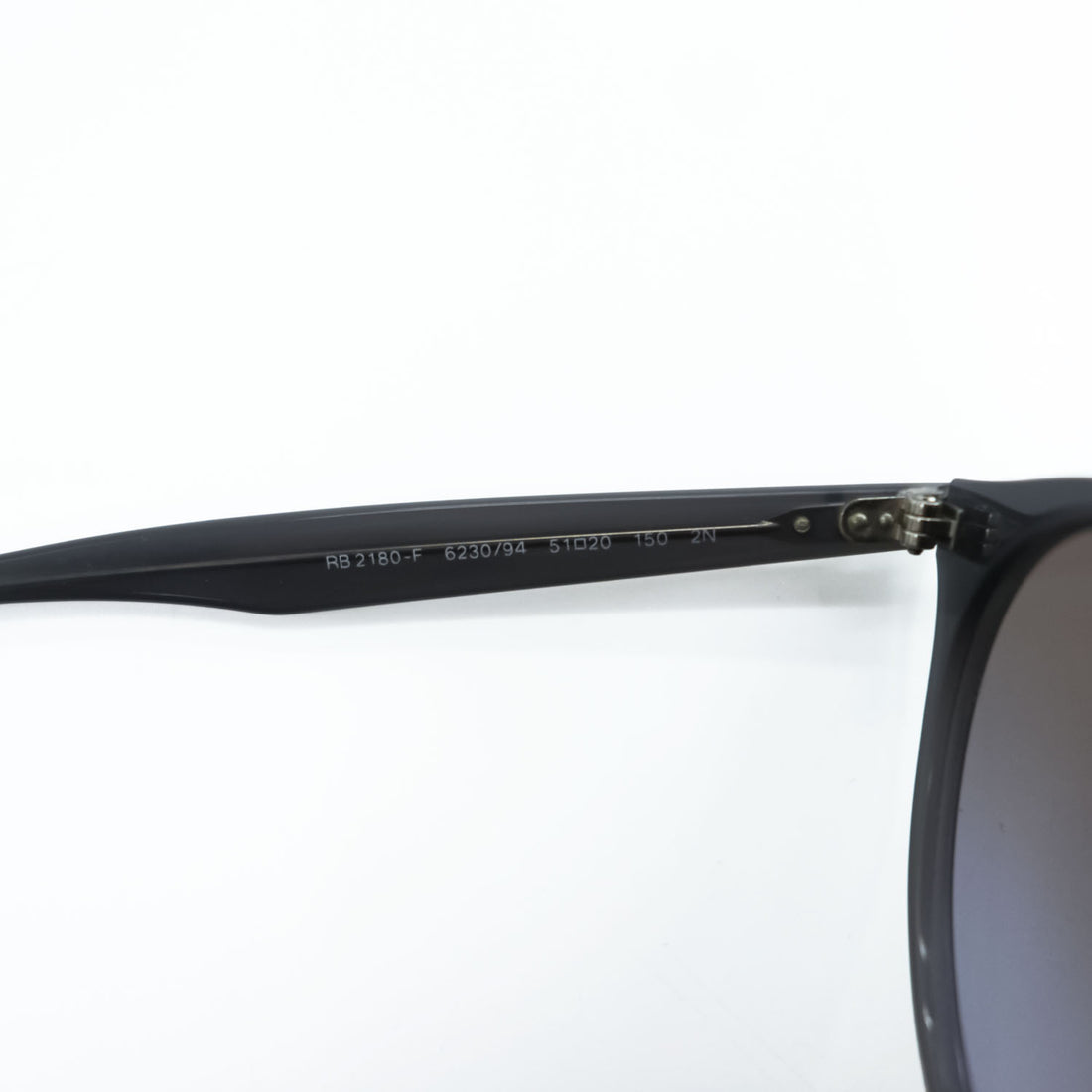 Ray-Ban ラウンド ボストン サングラス グレー RB2180-F 6230/94 51_20 150 2N イタリア製